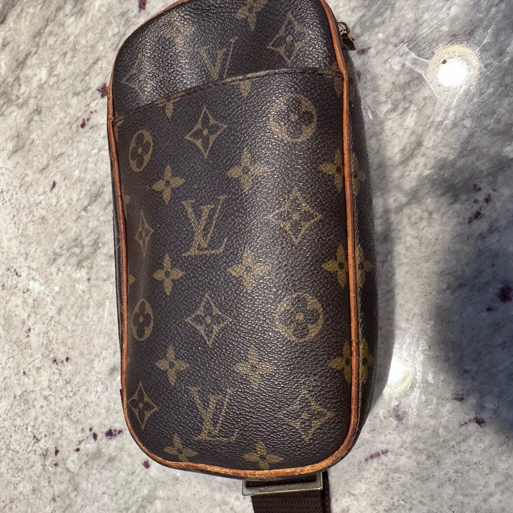 Louis Vuitton Monogram Brown Belt Bag